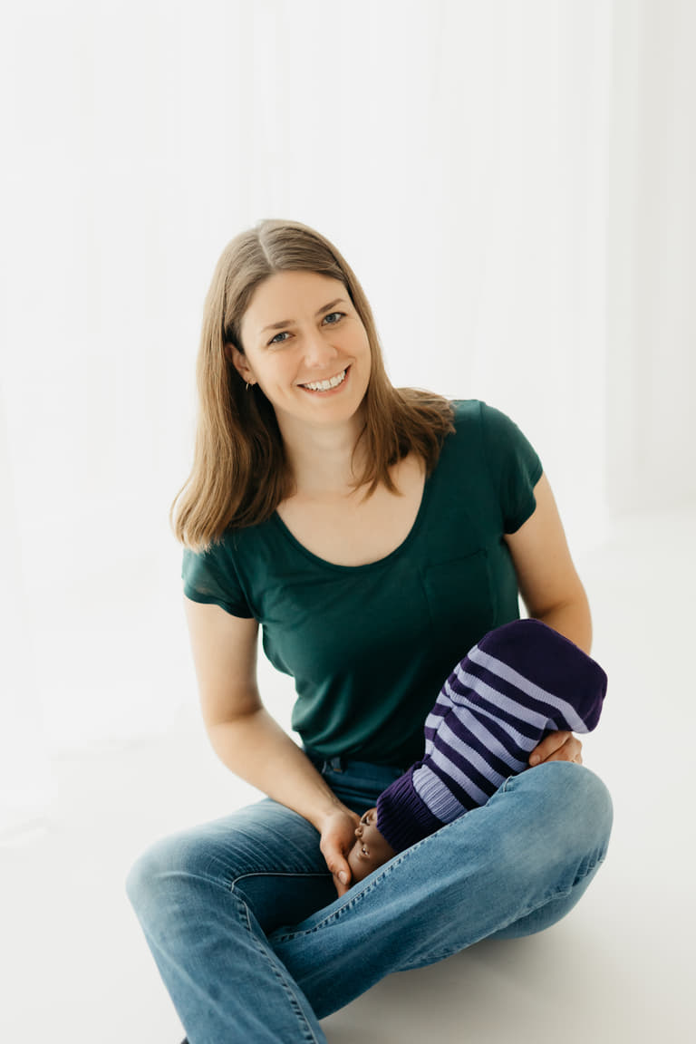 Doula Jana Friedrichs bei der Geburtsvorbereitung in Konstanz